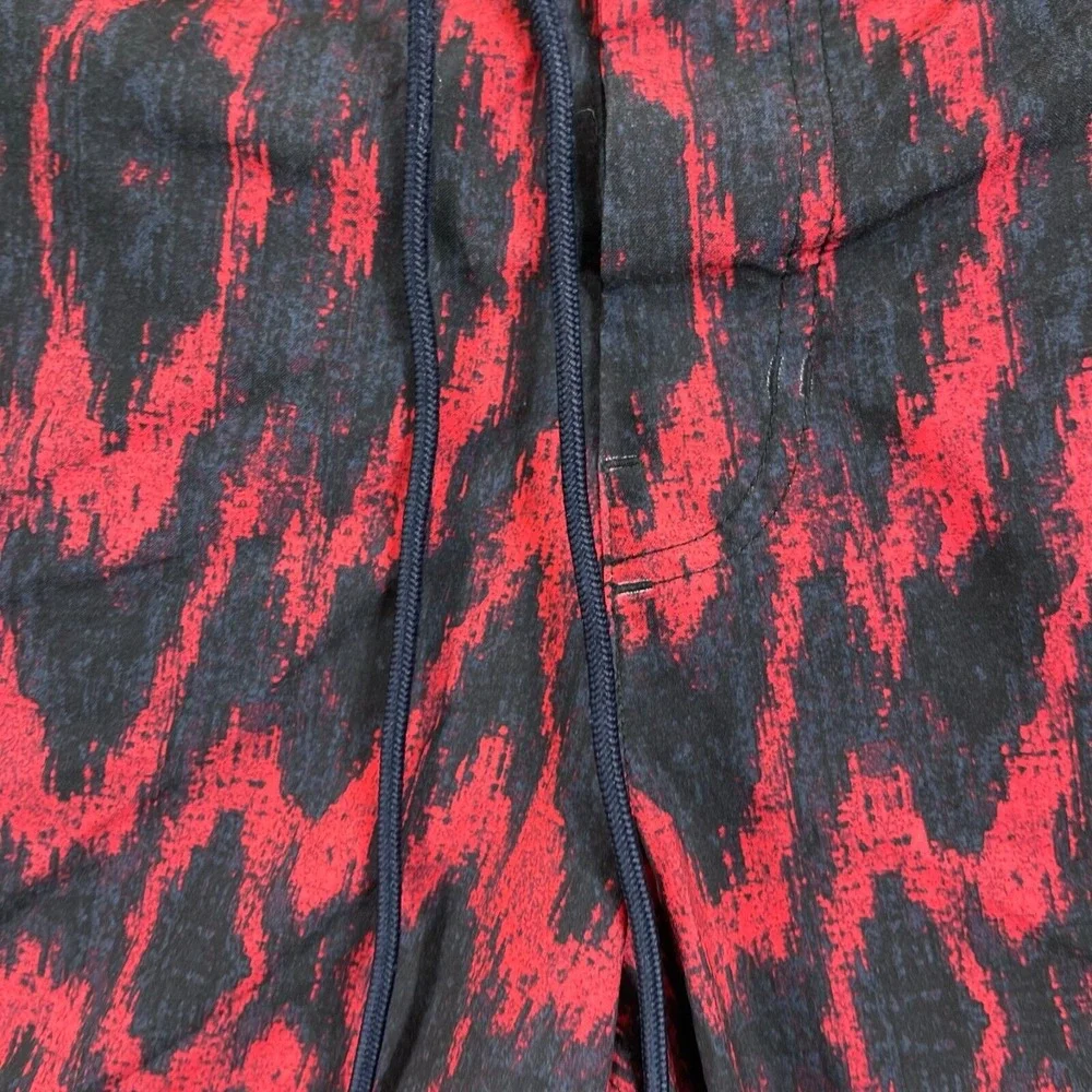 American Eagle Board shorts Mens XS Red Black Swim Trunks‎